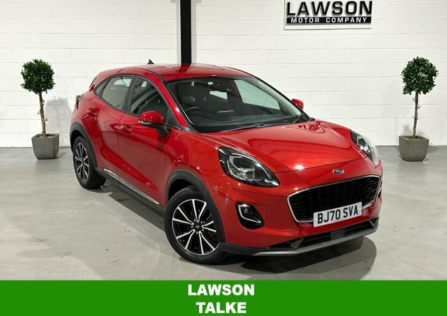 Ford Puma 1.0T Ecoboost Mhev Titanium Suv Red