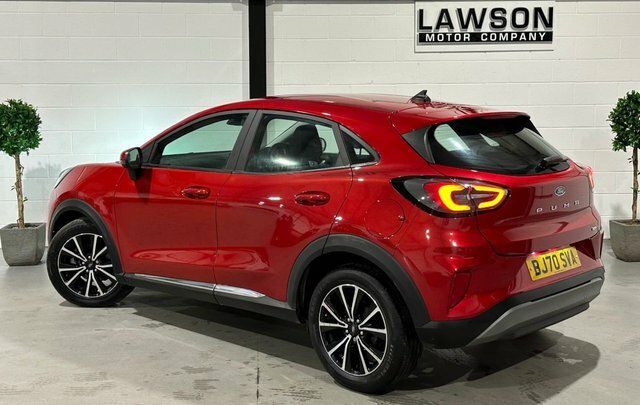 Ford Puma 1.0T Ecoboost Mhev Titanium Suv Red #4