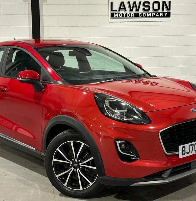 Ford Puma 1.0T Ecoboost Mhev Titanium Suv Red #6