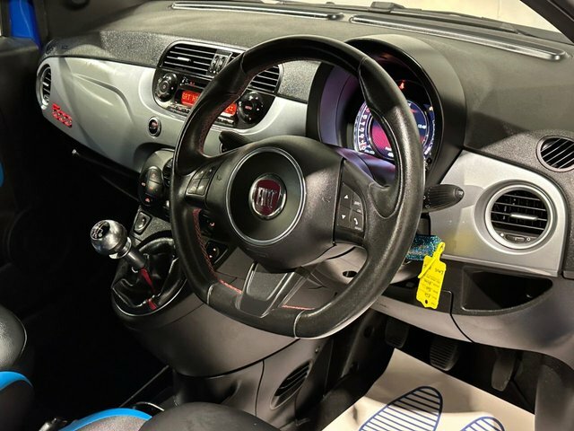Fiat 500 0.9 Twinair S Hatchback Euro 6 Blue #2