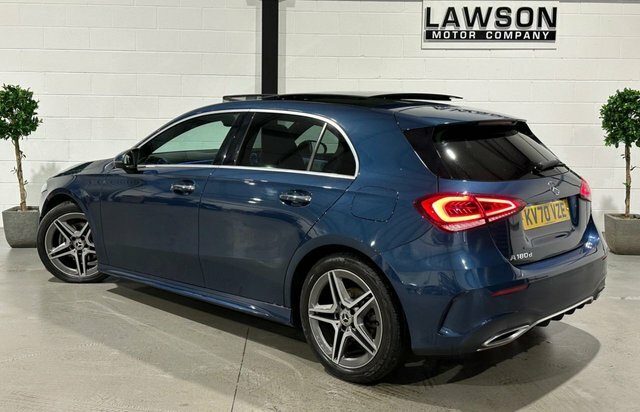 Mercedes-Benz A Class 1.5 A180d Amg Line Premium Plus 2 Hatchback Blue #4