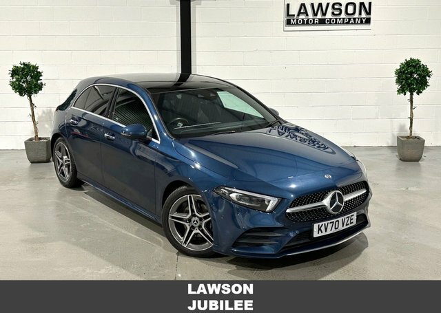 Mercedes-Benz A Class 1.5 A180d Amg Line Premium Plus 2 Hatchback Blue