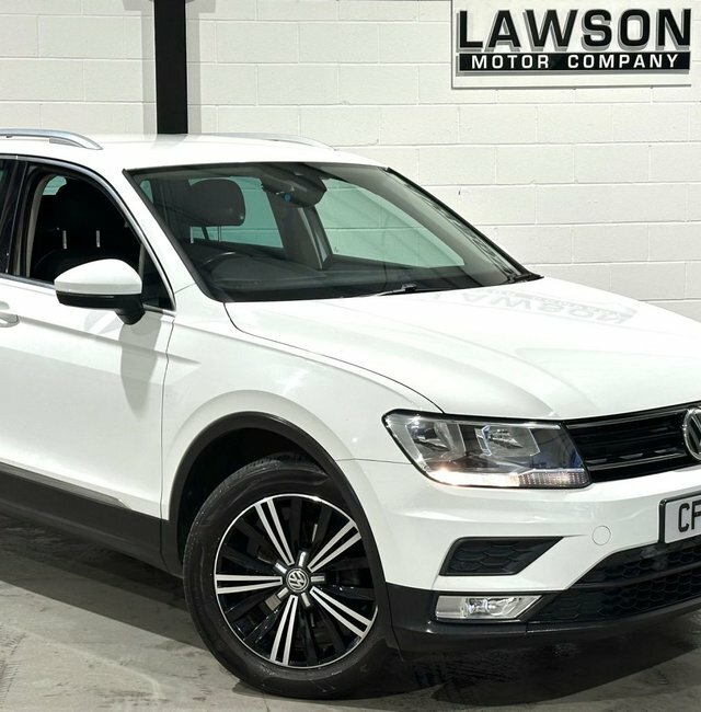 Volkswagen Tiguan 2.0 Tdi Bluemotion Tech Se Suv E White #6
