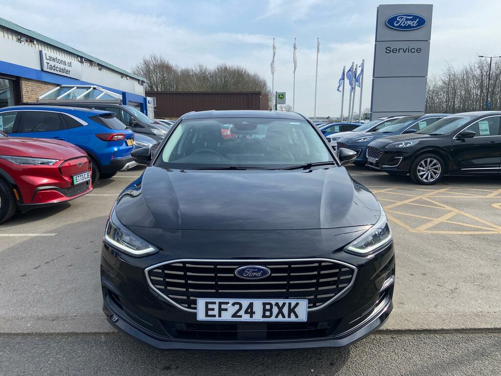 Ford Focus 1.0 Mhev Titanium 125Ps Mild Hybrid Low Mileage EF24BXK Black #2