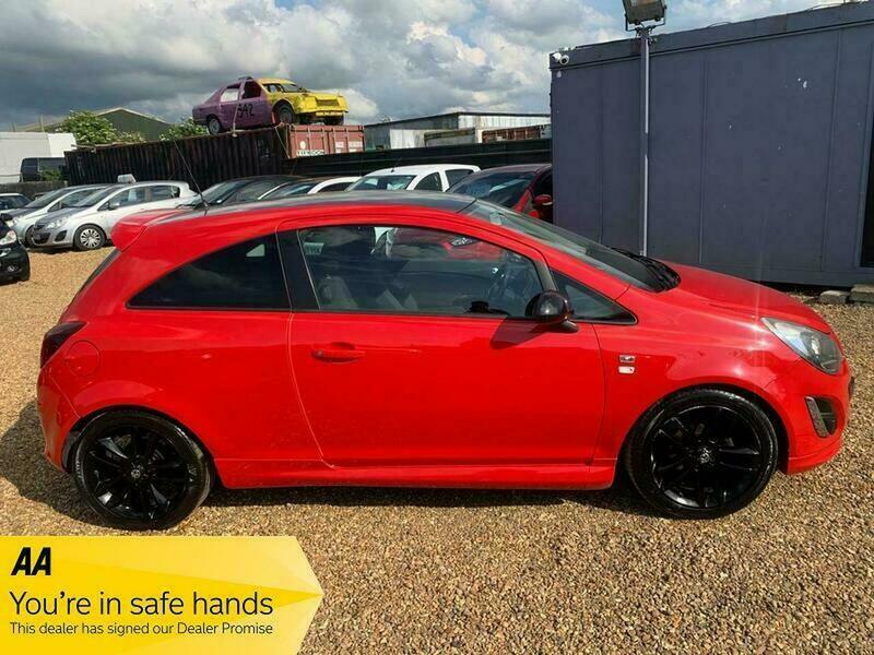Vauxhall Corsa 1.2 16V Limited Edition BK63LFL Red #4