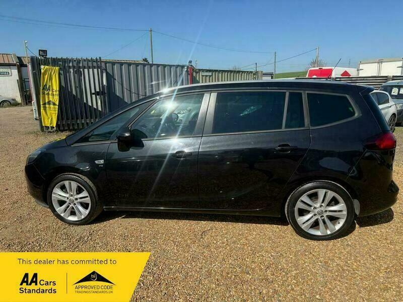 Vauxhall Zafira 1.4I Turbo Sri Euro Black #4