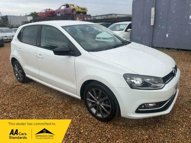 Volkswagen Polo 1.4 Tdi Bluemotion Tech YB65JZF White #6