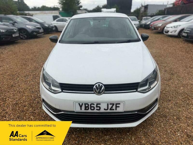 Volkswagen Polo 1.4 Tdi Bluemotion Tech YB65JZF White #2
