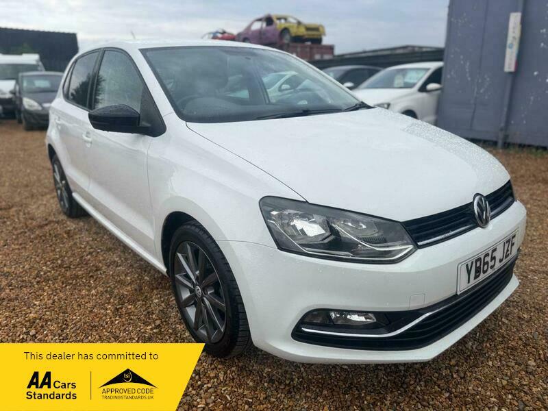 Volkswagen Polo 1.4 Tdi Bluemotion Tech YB65JZF White #5