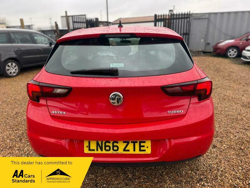 Vauxhall Astra 1.4I Turbo Tech Line LN66ZTE Red #6