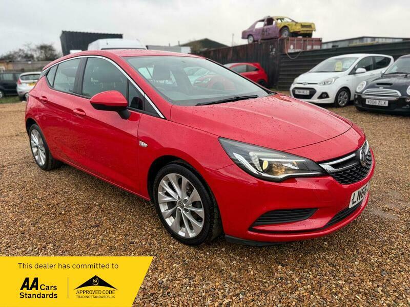 Vauxhall Astra 1.4I Turbo Tech Line LN66ZTE Red #2