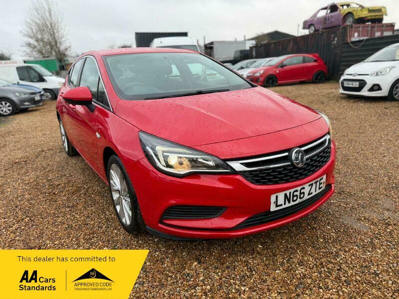 Vauxhall Astra 1.4I Turbo Tech Line Red