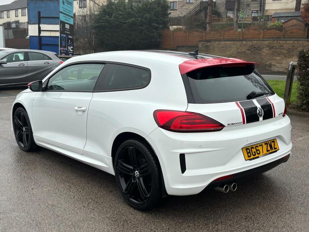 Volkswagen Scirocco Hatchback 2.0 Tdi R-line Dsg Euro 6 Ss 201 White #4