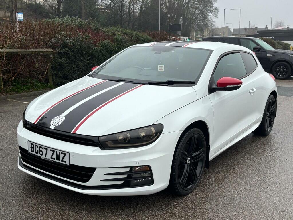 Volkswagen Scirocco Hatchback 2.0 Tdi R-line Dsg Euro 6 Ss 201 White