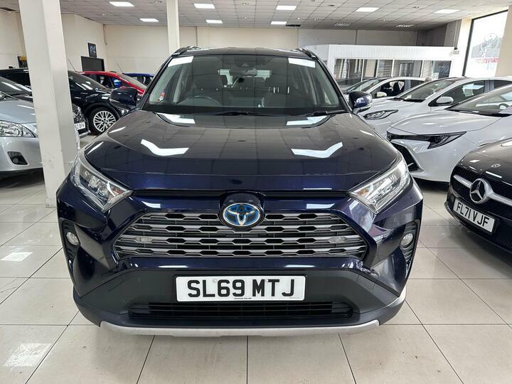 Toyota Rav 4 2.5 Vvt-h Design Cvt 4Wd Euro 6 Ss Blue