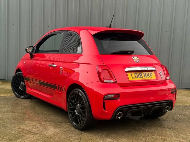 Abarth 595 T-jet Hatchback LO18KKP Red #3
