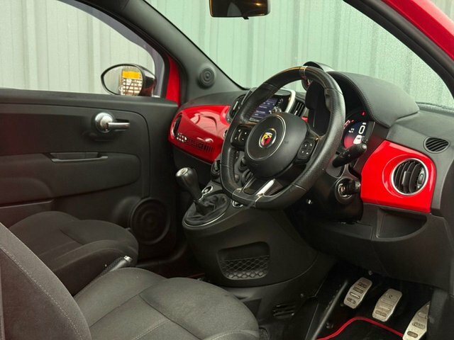 Abarth 595 T-jet Hatchback LO18KKP Red #5