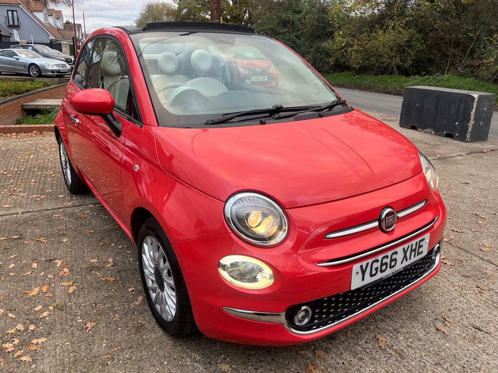 Fiat 500C 1.2 Eco Lounge Euro 6 S S Pink