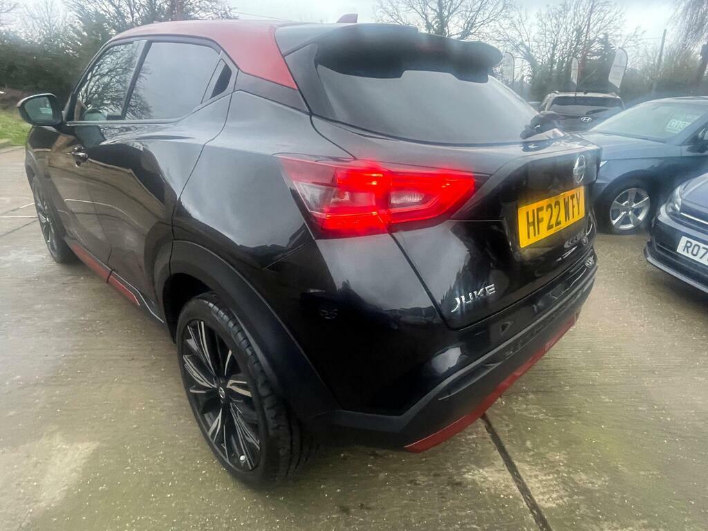 Nissan Juke 1.0 Dig-t Tekna Euro 6 S S HF22WTY Black #4