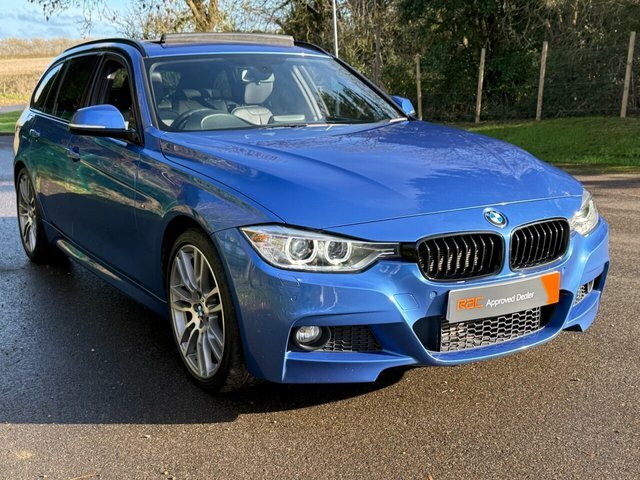 BMW 3 Series 320D Blueperformance M Sport YE15LRA Blue #5