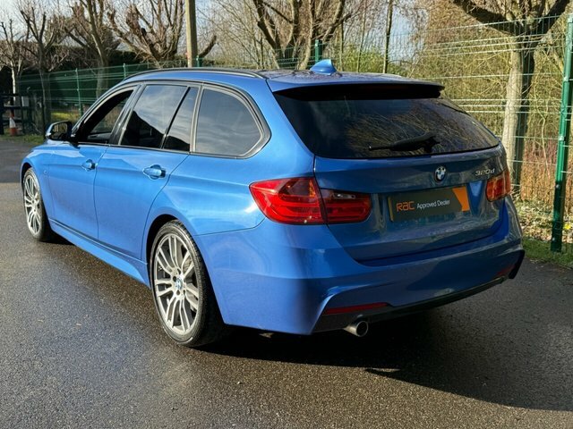 BMW 3 Series 320D Blueperformance M Sport YE15LRA Blue #6