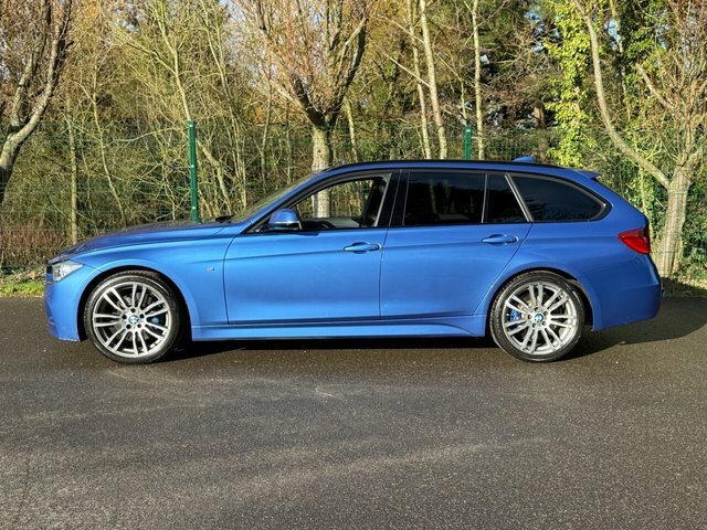 BMW 3 Series 320D Blueperformance M Sport YE15LRA Blue #4