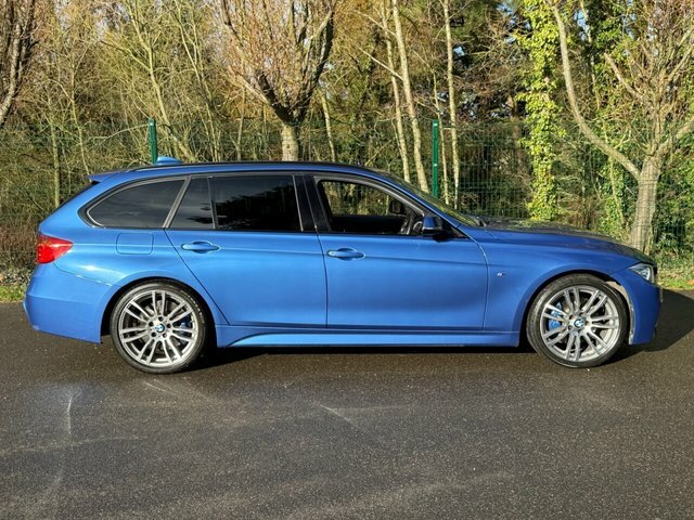 BMW 3 Series 320D Blueperformance M Sport YE15LRA Blue #3