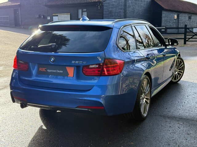 BMW 3 Series 320D Blueperformance M Sport YE15LRA Blue #2