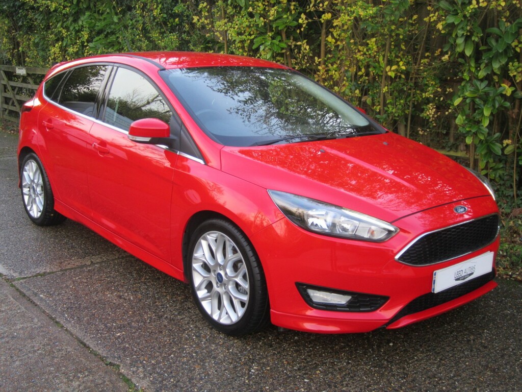 Ford Focus Hatchback 1.0 T Ecoboost Zetec S 201616 YK16VNT Red #2