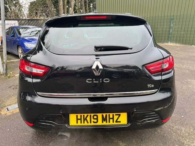 Renault Clio Hatchback HK19MHZ Black #6