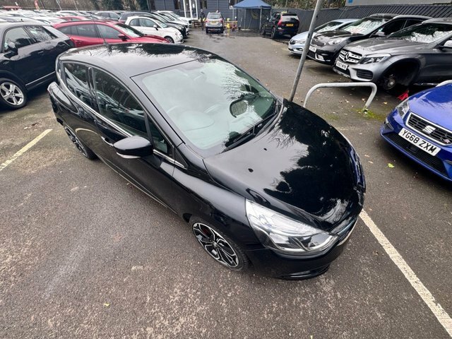 Renault Clio Hatchback HK19MHZ Black #2