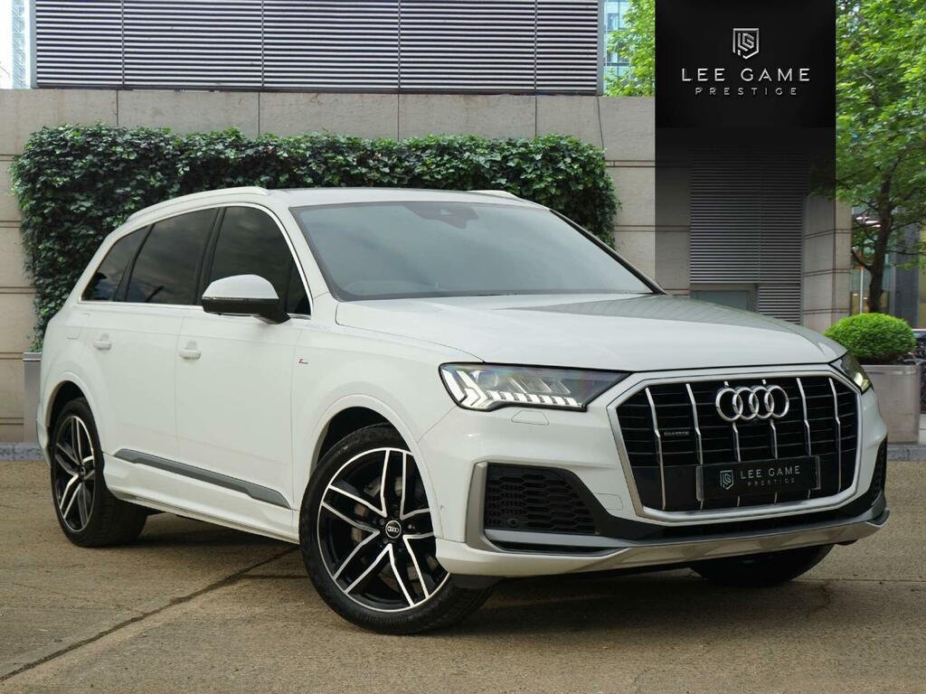 Audi Q7 3.0 Tfsi V6 55 S Line Tiptronic Quattro Euro 6 S White
