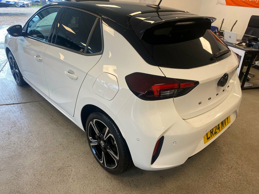 Vauxhall Corsa 1.2 Turbo Gs Hatchback Euro 6 Ss LR24MVY White #4
