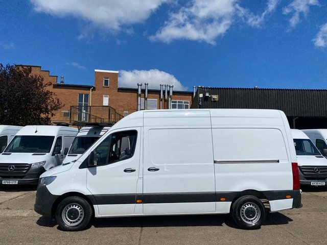 Mercedes-Benz Sprinter 2.1 314 Cdi L2 KM19TNA White #2