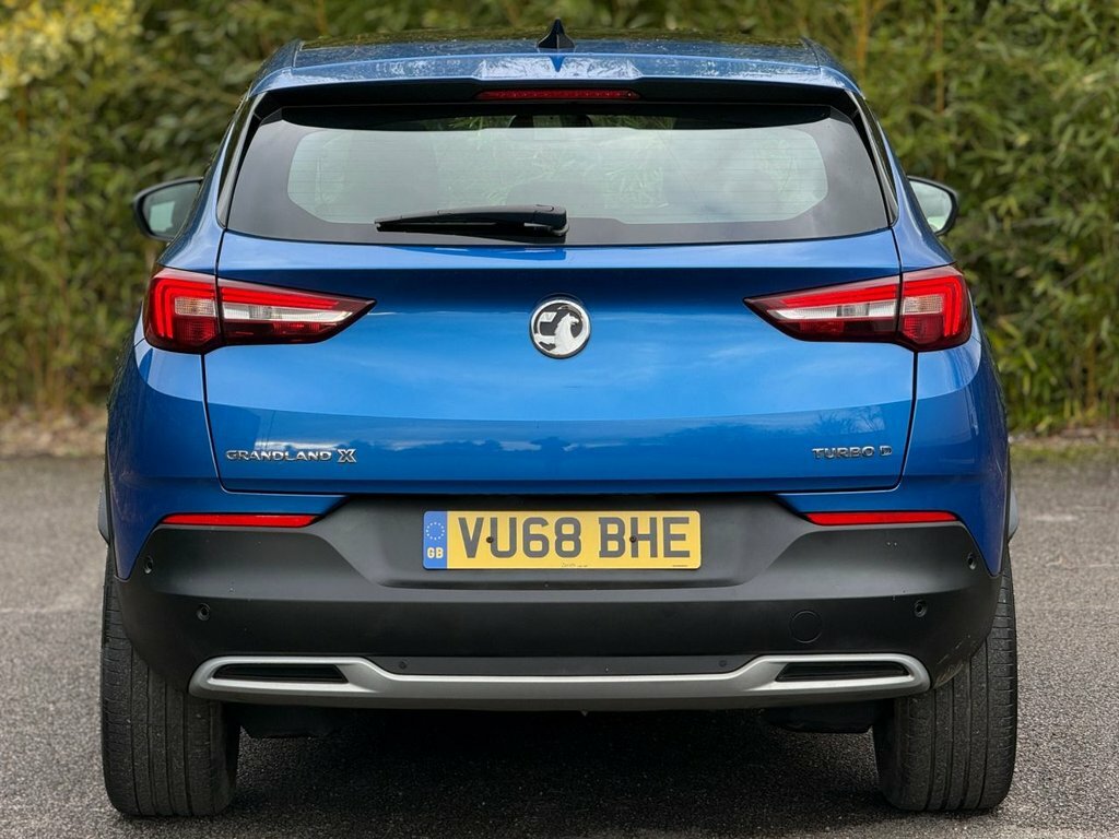 Vauxhall Grandland X 1.5L Elite Nav VU68BHE Blue #6
