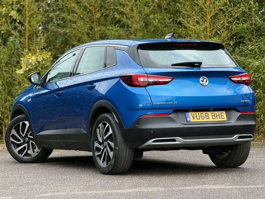 Vauxhall Grandland X 1.5L Elite Nav VU68BHE Blue #2