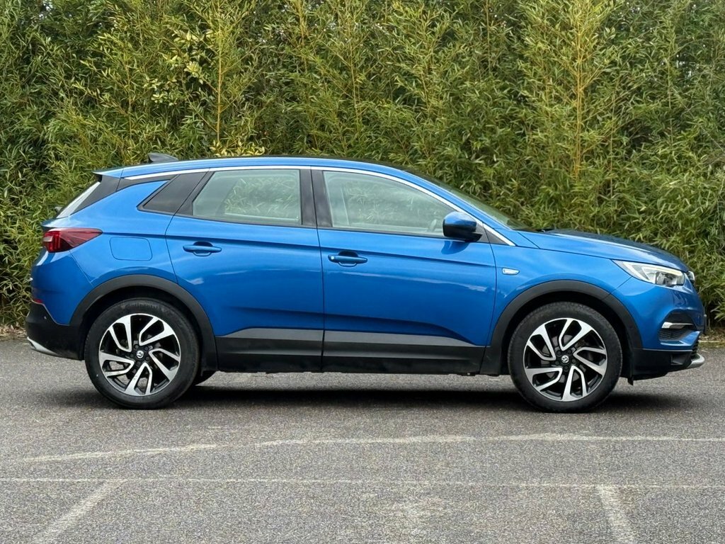 Vauxhall Grandland X 1.5L Elite Nav VU68BHE Blue #3