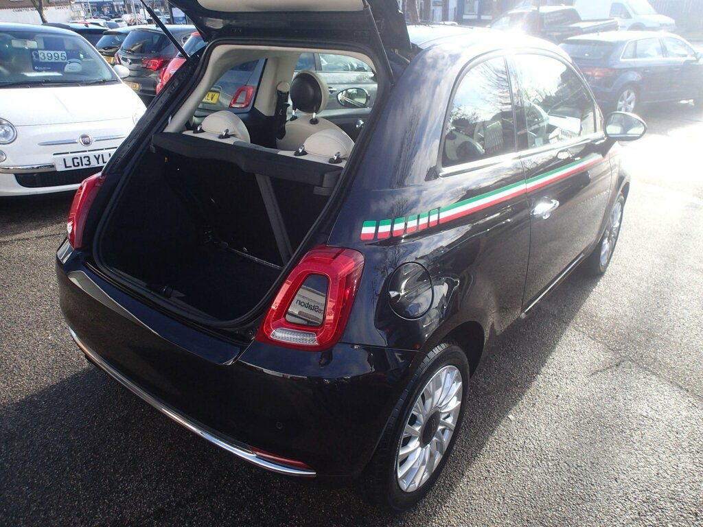 Fiat 500 1.2 Lounge Euro 6 Ss PK18VDF Black #4