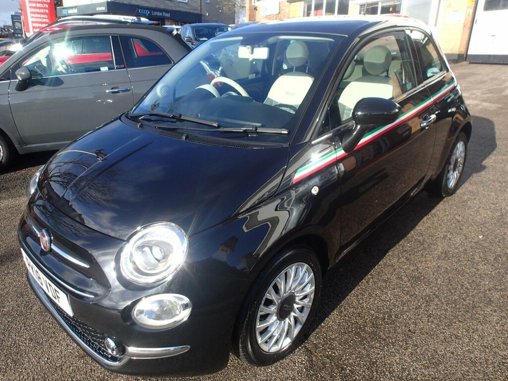 Fiat 500 1.2 Lounge Euro 6 Ss Black