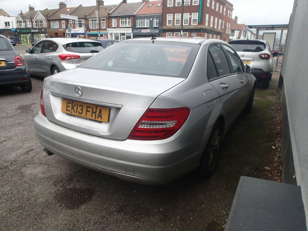 Mercedes-Benz C Class 1.6 C180 Blueefficiency Executive Se G-tronic Eur EK13FHA Silver #4
