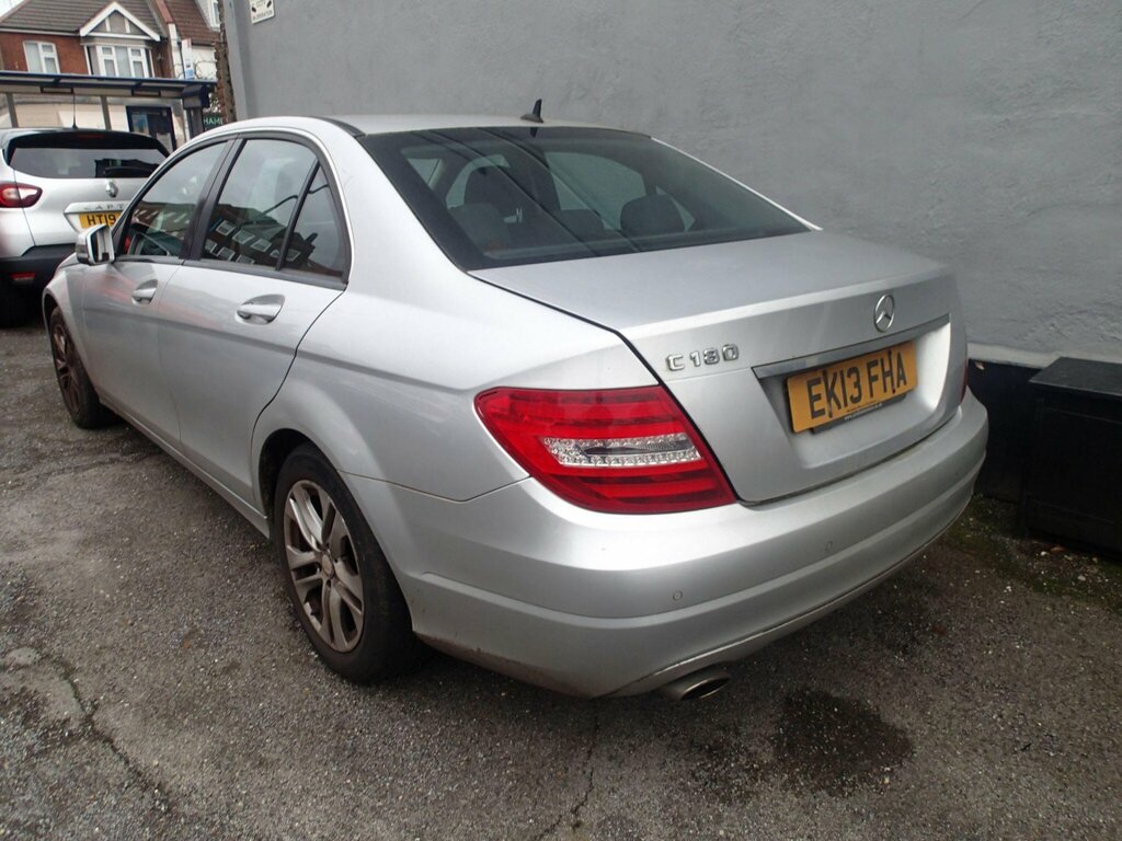 Mercedes-Benz C Class 1.6 C180 Blueefficiency Executive Se G-tronic Eur EK13FHA Silver #3