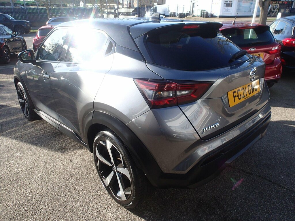 Nissan Juke 1.0 Dig-t Tekna Euro 6 Ss FG21GWO Grey #3