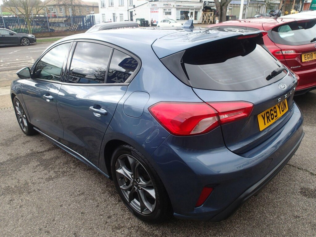 Ford Focus 1.0T Ecoboost St-line Euro 6 Ss YR69YUN Blue #3