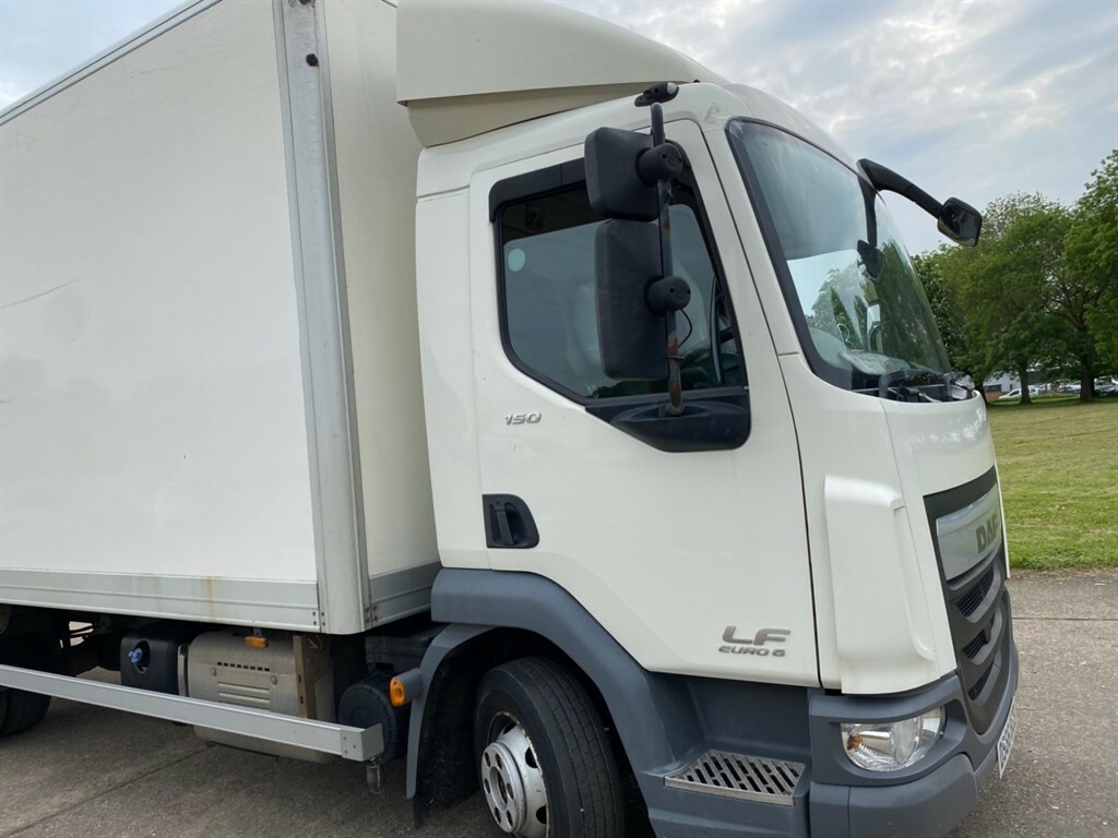 DAF All Models 4.5 L Lf45.160 7.5T Box Lorry White #4