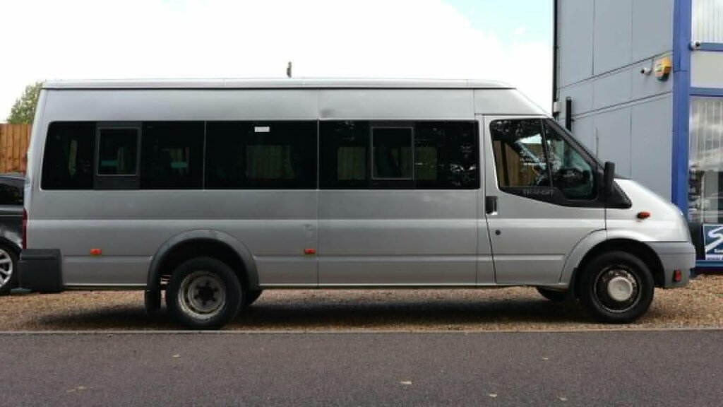 Ford Transit Custom Minibus 2.2 Tdci 430 Hdt Rwd L4 H2 201363 YT63AFF Silver #2