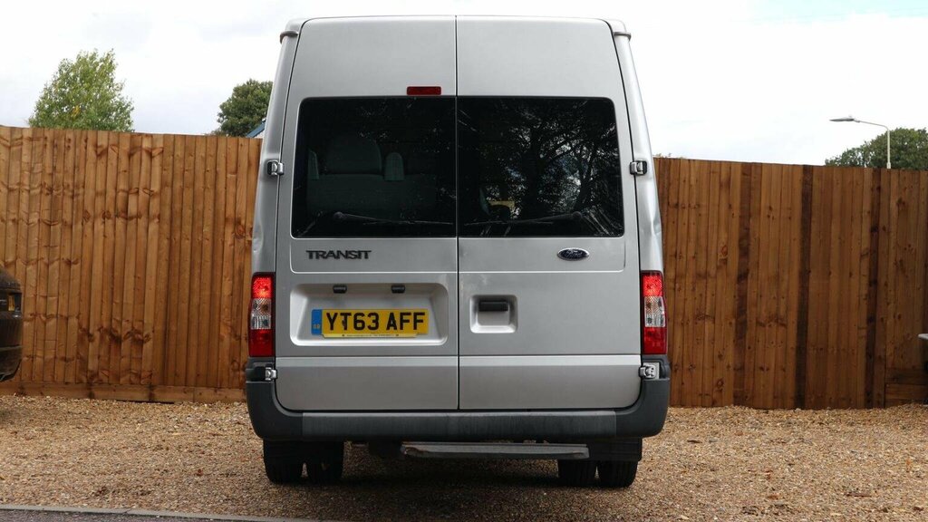 Ford Transit Custom Minibus 2.2 Tdci 430 Hdt Rwd L4 H2 201363 YT63AFF Silver #4