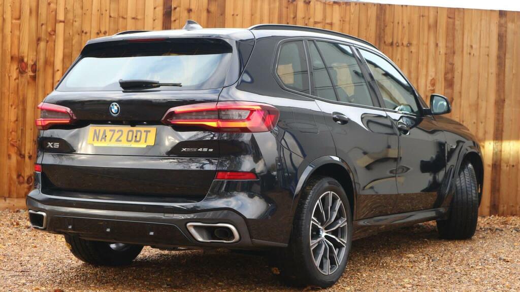 BMW X5 Suv 3.0 45E 24Kwh M Sport Xdrive Euro 6 Ss NA72ODT Black #3