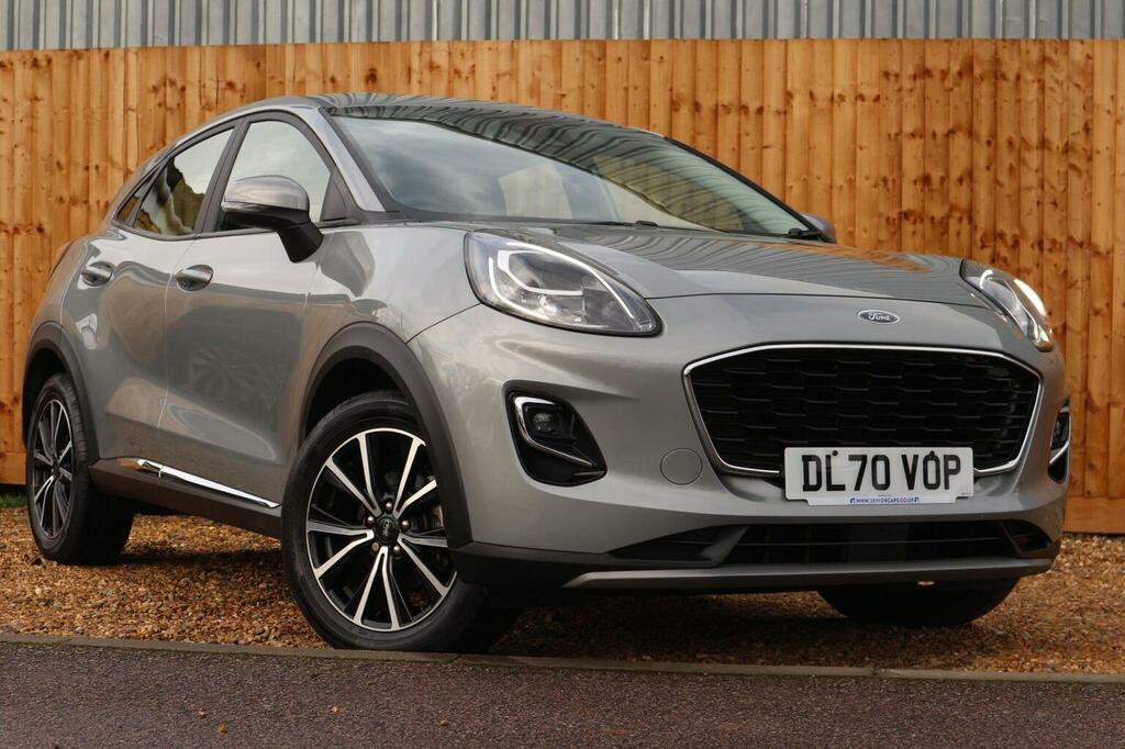 Ford Puma Suv 1.0T Ecoboost Mhev Titanium Euro 6 Ss Silver