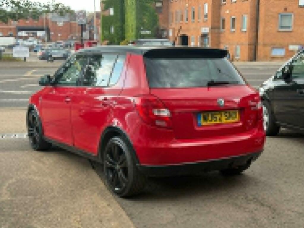 Skoda Fabia 1.2 Monte Carlo WU62SNX Red #4