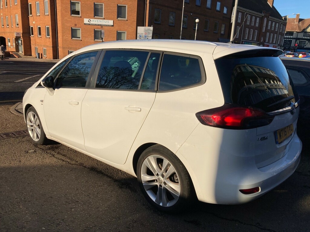 Vauxhall Zafira Tourer 1.4 I Turbo Sri WT16TYC White #3